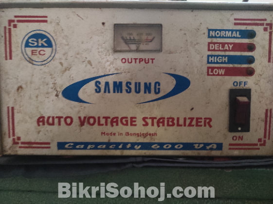 Samsung Stabilizer (model No:av-600va)